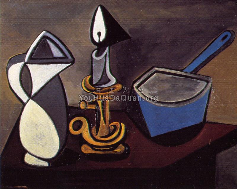 珐琅长柄锅 - 巴勃罗·毕加索